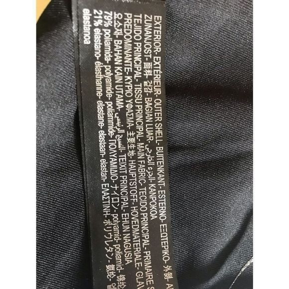 Zara Women’s Black Cut Out Piping Neón Trim Zip Front Cheeky Swimsuit Sz S NWT - Picture 10 of 14